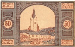 Osztrák szükségpénz  50 heller 1920