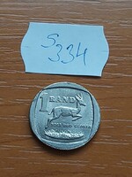 DÉL-AFRIKA 1 RAND 1997 Nikkellel bevont sárgaréz, Antilop  S334