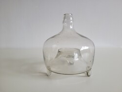 Régi antik huta üveg légyfogó vintage csapda