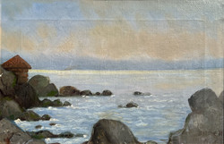 Bartók Margit: Tengerpart, 1904