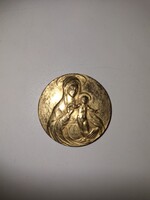 Carlo Maria Martini biboros. Milano érseke. Madonna és a gyermek. Érme