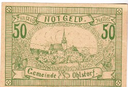 Osztrák szükségpénz  50 heller 1920