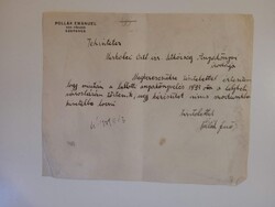 ZA615.38 Pollák Emánuel ker. főrabbi - Szerencs   1939 -Miskolci Orth. Izraelita Hitközség