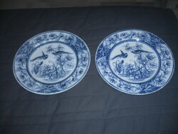 Régi brown westhead & moore cauldon angol porcelán tányér 2db