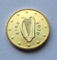 Írország - 10 euro cent - 2020 - kelta hárfa