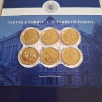 5 Forint "75 éves a Forint" bliszter 2021 UNC