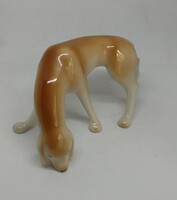Hollóházi porcelán art deco kutya!