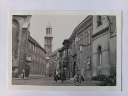 Régi fotó Sopron, Templom utca -  1960-as évek közepe