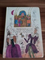 Mesekönyv, Az aranyláncon függő kastély, francia, olasz, spanyol, portugál mesék, 1977