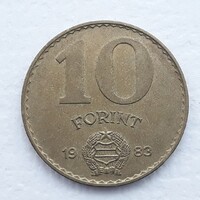 10 Forint 1983 érme, fémpénz - Magyarország 10 Forint 1983 pénzérme