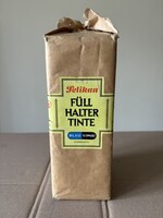 NAGYON RITKA!!! NOS !!! 0,5L PELIKAN Tinta 1950-60 Kék-Fekete Eredeti Csomagolás !!!