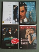 Dvd, 4db, Egy asszony illata, New York-i afférok, Szerelem tengere,Vakságra ítélve