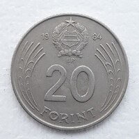 20 Forint 1984 érme, fémpénz - Magyarország 20 Forint 1984 pénzérme