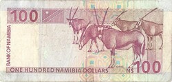 100 dollár 2003 Namíbia 1.