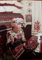 Mezőkövesdi levelezőlap ,képeslap ! Népviselet .