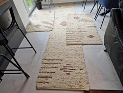 3db-os 2x72x144+72x333 kézi gyapjú szőnyeg szett MZ421
