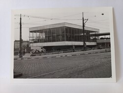 Régi fekete-fehér fotó, Budapest, Déli Pályaudvar 1967