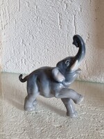 Metzler & Ortloff porcelán elefánt figura