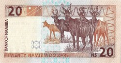 20 dollár 2002 Namíbia UNC