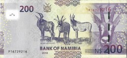 200 dollár 2018 Namibia