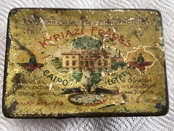 Kyriazi Freres cigaretta doboz .