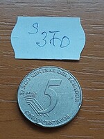 ECUADOR 5 CENTAVOS 2000  Rozsdamentes acél, JUAN MONTALVO  S370