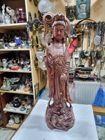 Chinese wooden carved figure.