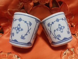 Immortelle mintás,  Kahla  porcelán  csésze,  pohár,  2 db.