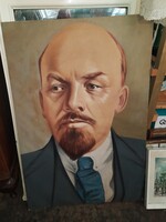 Nagy méretű Lenin portré
