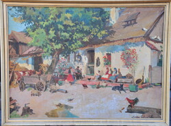 Zórád Géza (1890-1969): Parasztporta