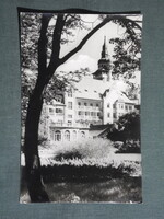 Képeslap,Miskolc,Lillafüred Palotaszálló,SZOT üdülő,Hámori tó,park látkép,részlet,1961-