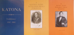A Katona József Általános Iskola emlékkönyve 1942-2002 / Évkönyve 2004-2005, 2005-2006 -