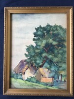 Bokor Róza tájképe “Akli 931 “ .