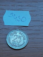 INDIA 25 PAISA 1976  Réz-nikkel  S430