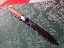 Fanyelű bicska , 20 cm  , 9 cm a pengéje