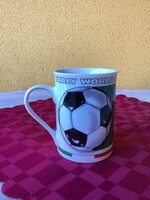 Olasz foci VB porcelán bögre.