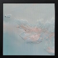 ABSTRACT TRIO - absztrakt festmény trió Kuzma Lilla