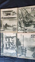 II: VILÁGHÁBORÚ KEZDETE. 1939 Képes Vasárnap 4 darab száma - német csapat Lengyelország