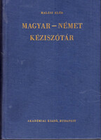 Magyar - német kéziszótár - Halász Előd