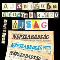 1972 április 9  /  Népszabadság  /  Születésnapra, ajándékba. Ssz.:  32617