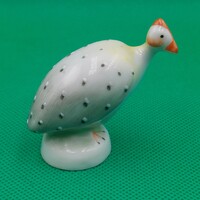 Ritka gyűjtői Hollóházi Gyöngytyúk figura