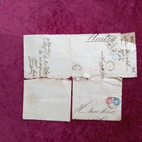 ÉRDEKES, DE/szétesett levél, minden részével, felismerhetően, összeragaszthatóan/ BÉCS-NYITRA