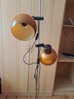 Régi szarvasi retro lámpa, álló éjjeli lámpa,vintage lámpa