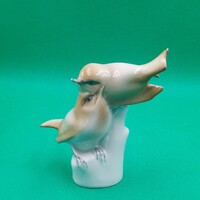 Sinkó András Zsolnay Cinke pár figura
