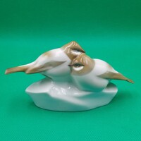 Sinkó András Zsolnay Cinke, Fecske, Madárpár figura