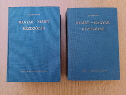 Magyar-német + Német-magyar kéziszótár (Halász Előd)
