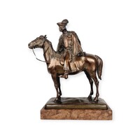 Fantusz Jakab: Csikós c bronz lovas szobor, 1898 - 52504