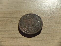 2  Fillér  1927    Magyarország ( 2 )