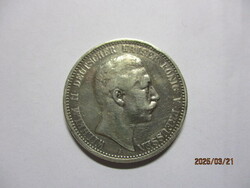 Preussen,ezüst 2 márka  1905A  Nagyon ritka, XF/aUNC