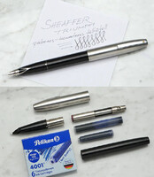 1988-as Sheaffer Triumph Imperial amerikai töltőtoll konverterrel és patronnal / 1 év garancia